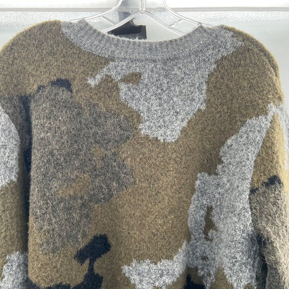 RD Style Women's Camouflage Cardigan Open Front Long Sleeve Size Large - Picture 6 of 9